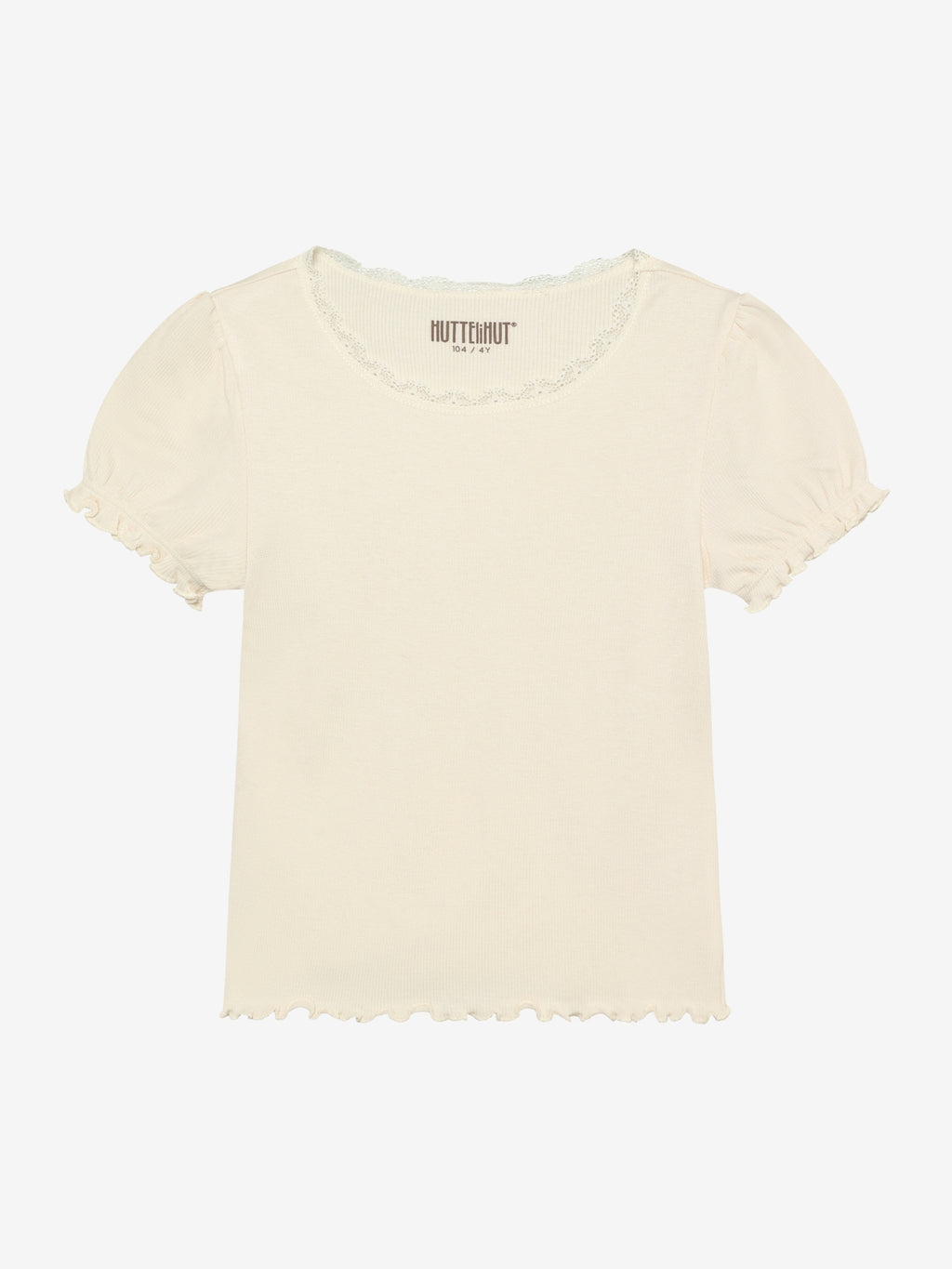 480883 T-shirt SS Rib - Antique White 1015 - MintMouse (Unicorner Concept Store)