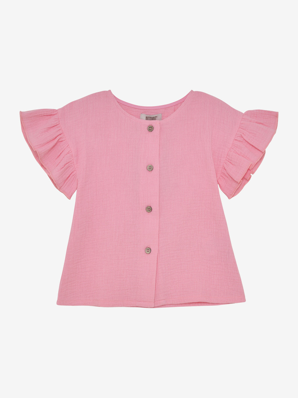 480892 Blouse SS Muslin - Plumeria - MintMouse (Unicorner Concept Store)
