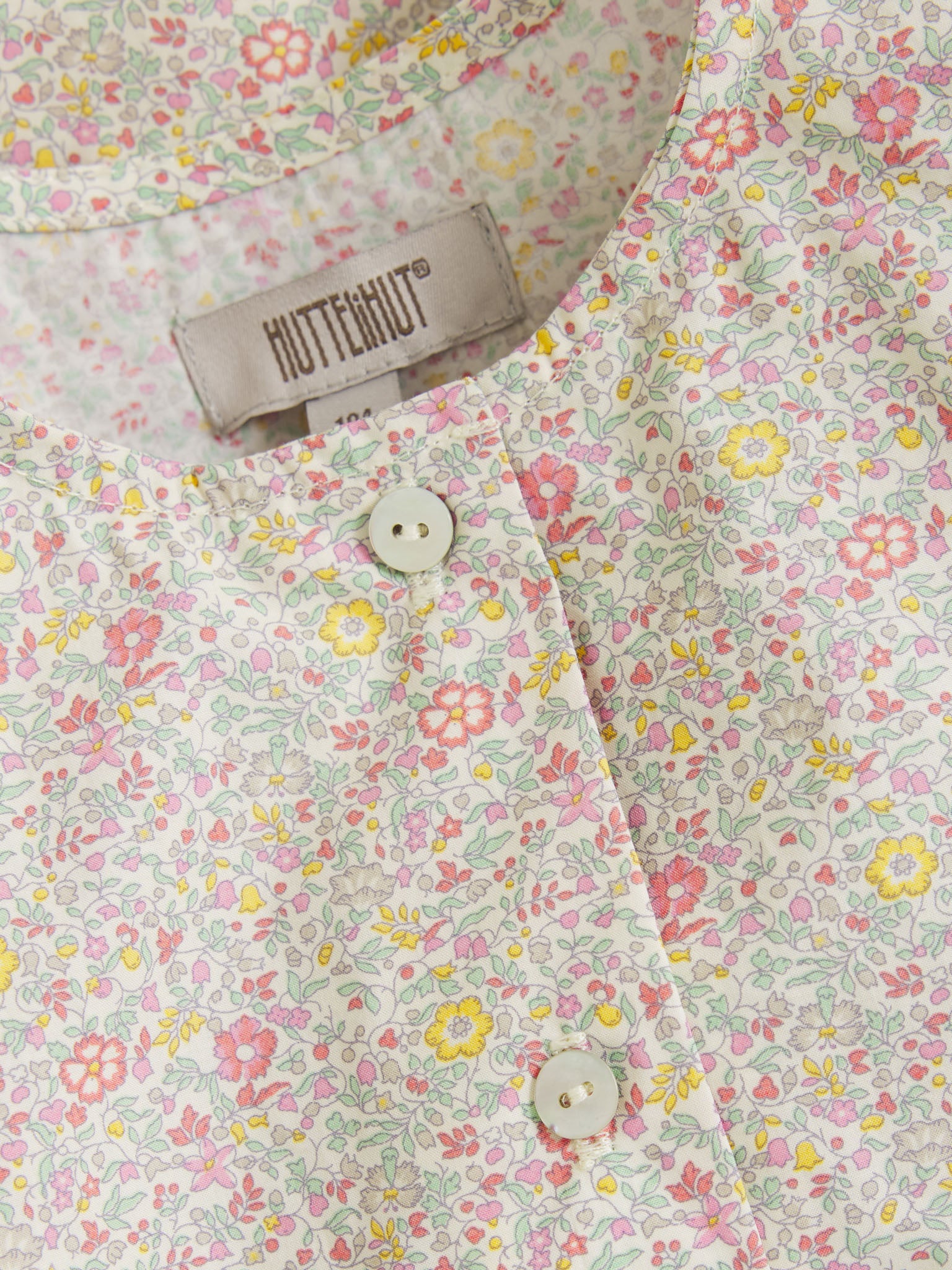480908 Dress SS in Liberty Fabric - 3715 Double Cream - MintMouse (Unicorner Concept Store)