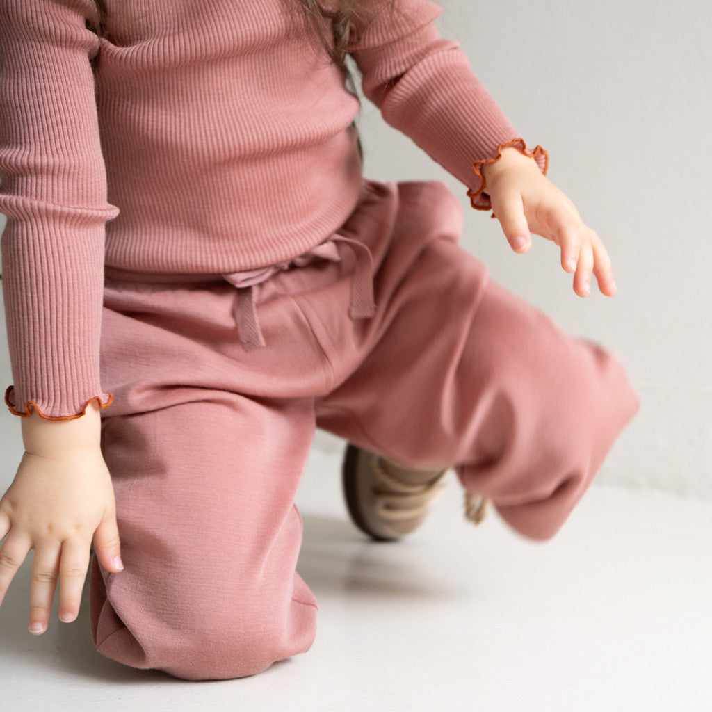 (480) Alfina - wool Blouse  Rose - MintMouse (Unicorner Concept Store)