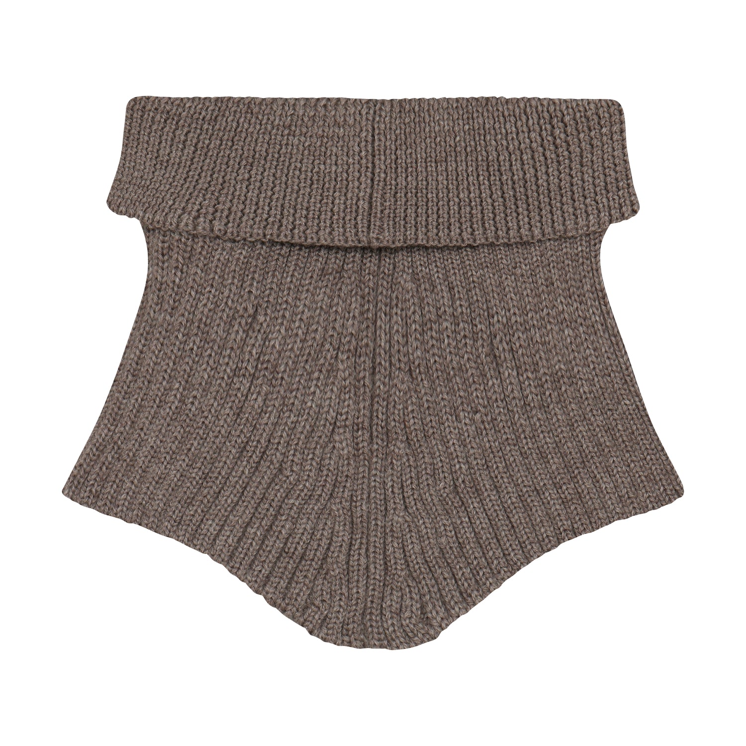 (481018) Neck Warmer Wool Knit - Cinder Melange
