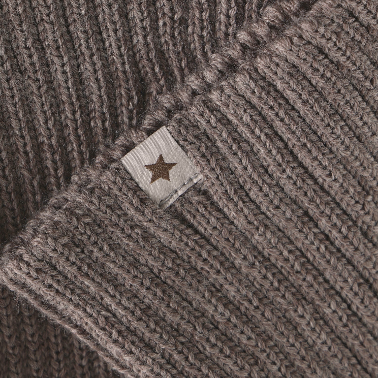 (481018) Neck Warmer Wool Knit - Cinder Melange