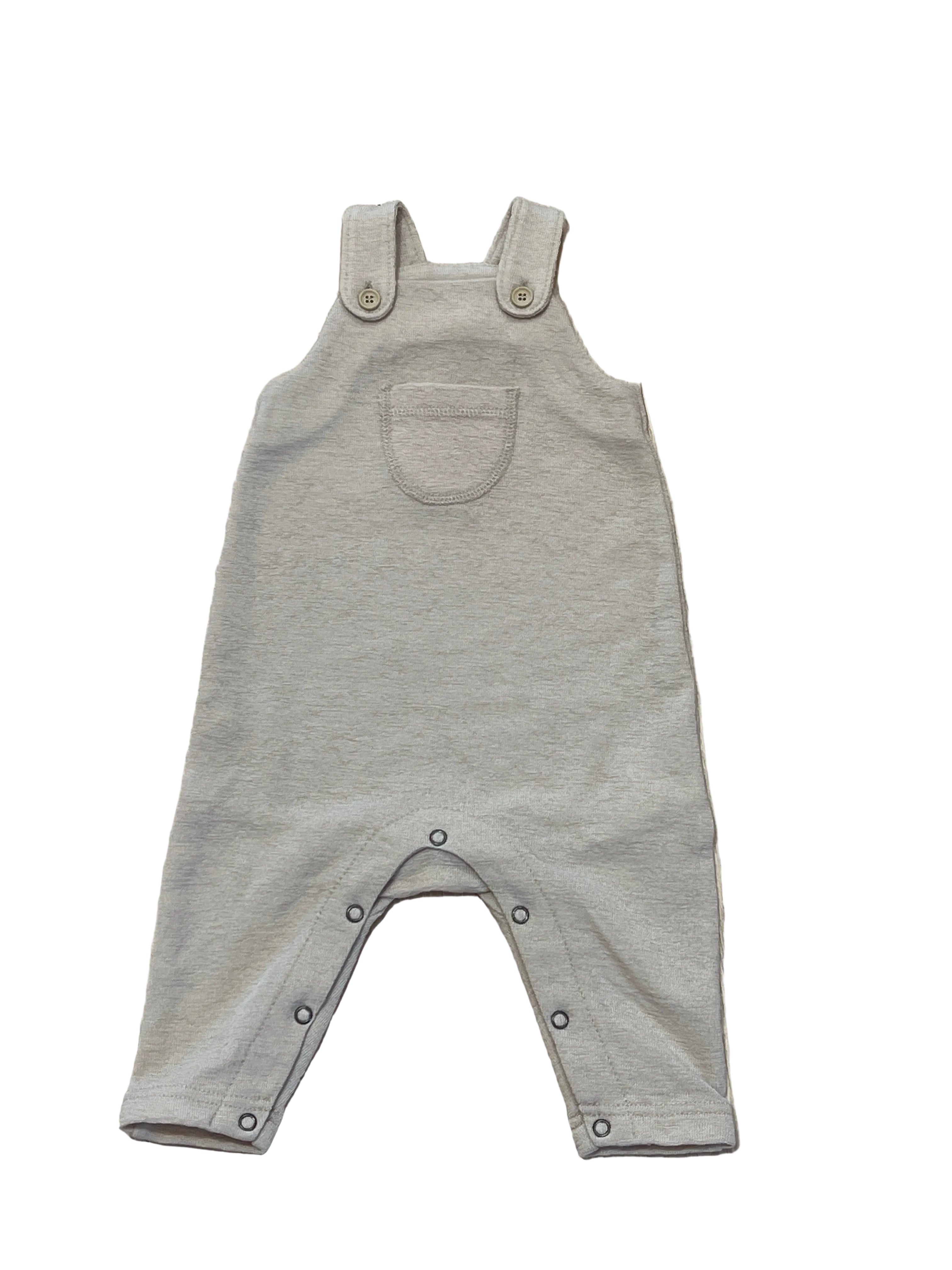 106005 Boxy Overall - 08 Almond Milk - MintMouse (Unicorner Concept Store)