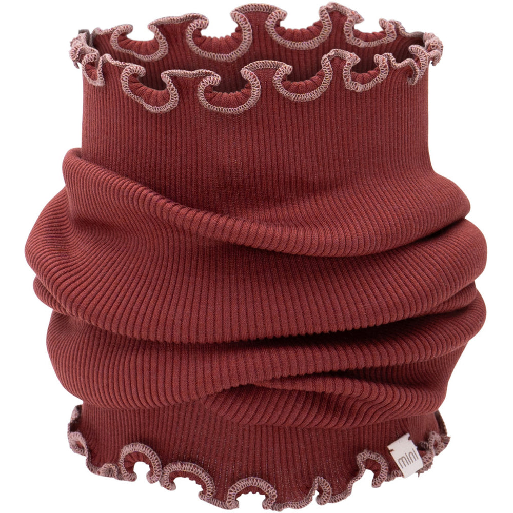 (491) Birkin - Tube Scarf wool Hibiscus