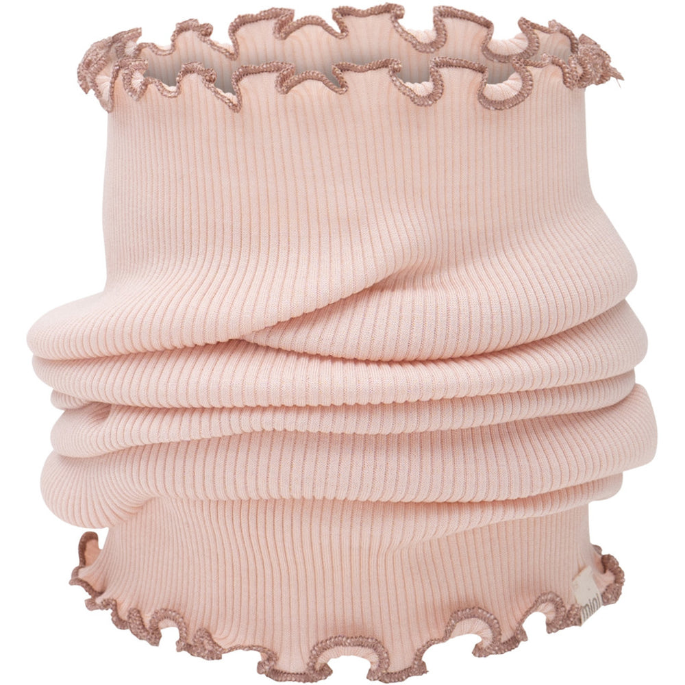 (491) Birkin - Tube Scarf wool Sweet Rose