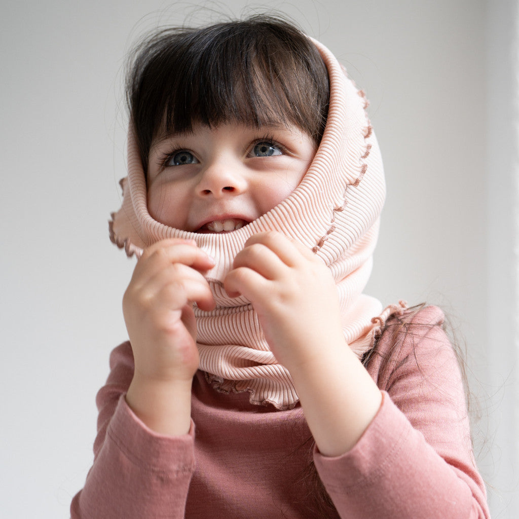 (491) Birkin - Tube Scarf wool Sweet Rose - MintMouse (Unicorner Concept Store)