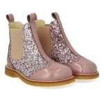 Chelsea boots  with brogue lace pattern - Faded Rose / Blossom - MintMouse (Unicorner Concept Store)
