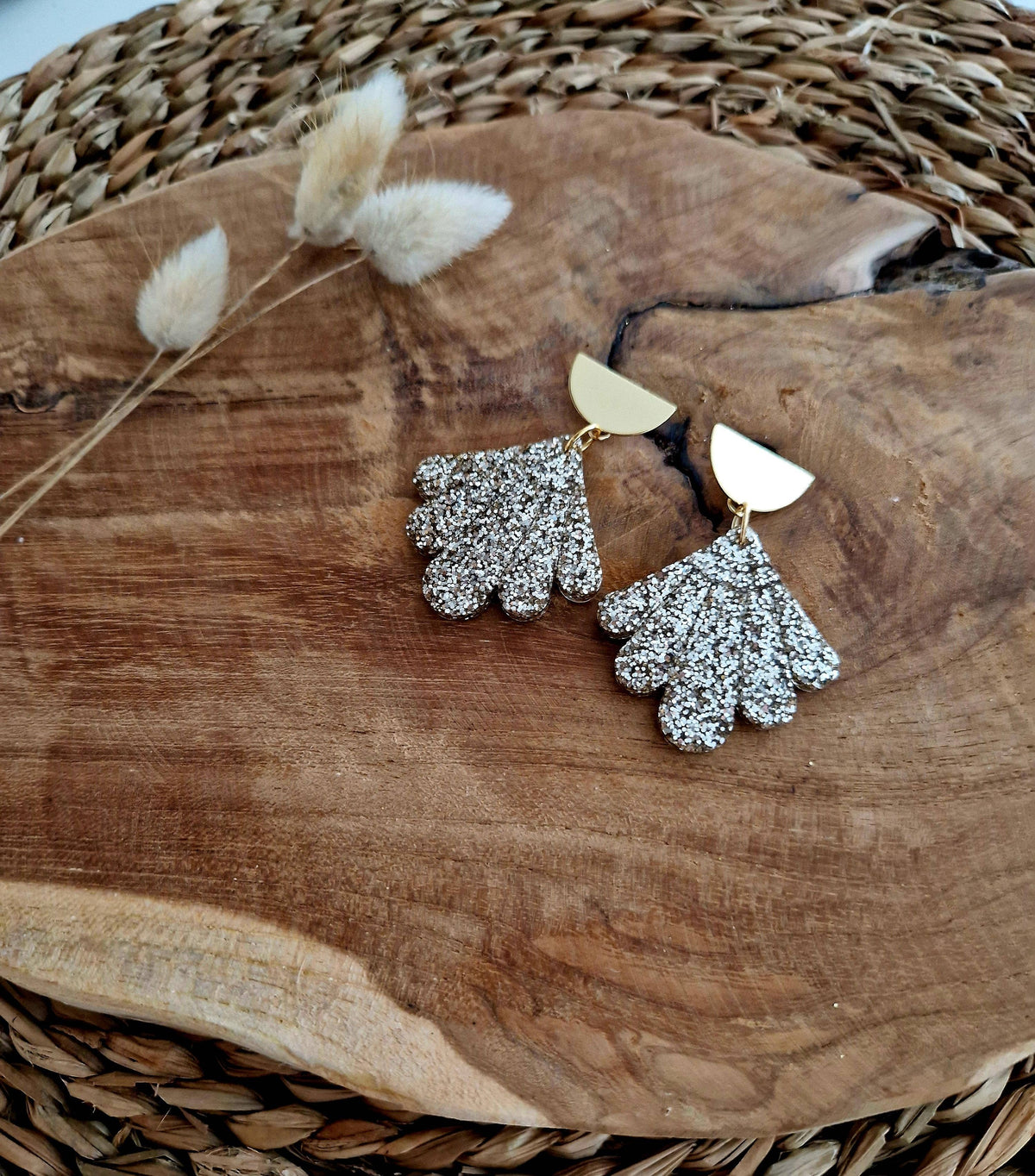 Louise champagne earrings - MintMouse (Unicorner Concept Store)