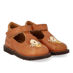 (3486-101) Classic Mary Jane with flowers