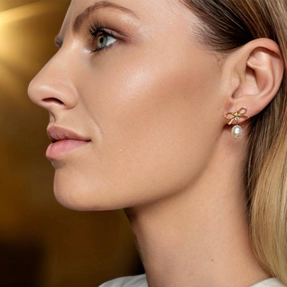 Ribbon earrings - MintMouse (Unicorner Concept Store)