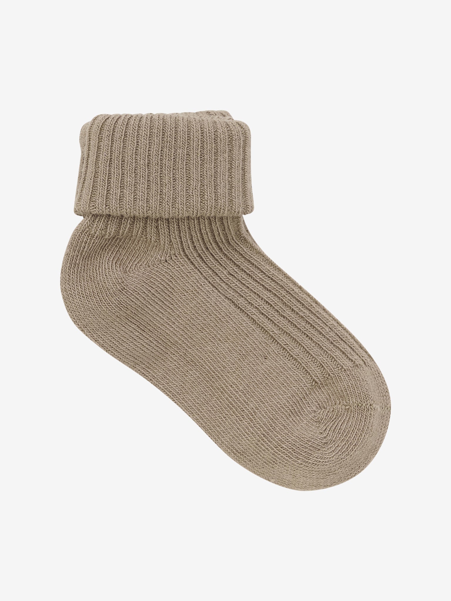 5755 Minymo - Baby sock rib (3 pack) - Light Taupe - MintMouse (Unicorner Concept Store)