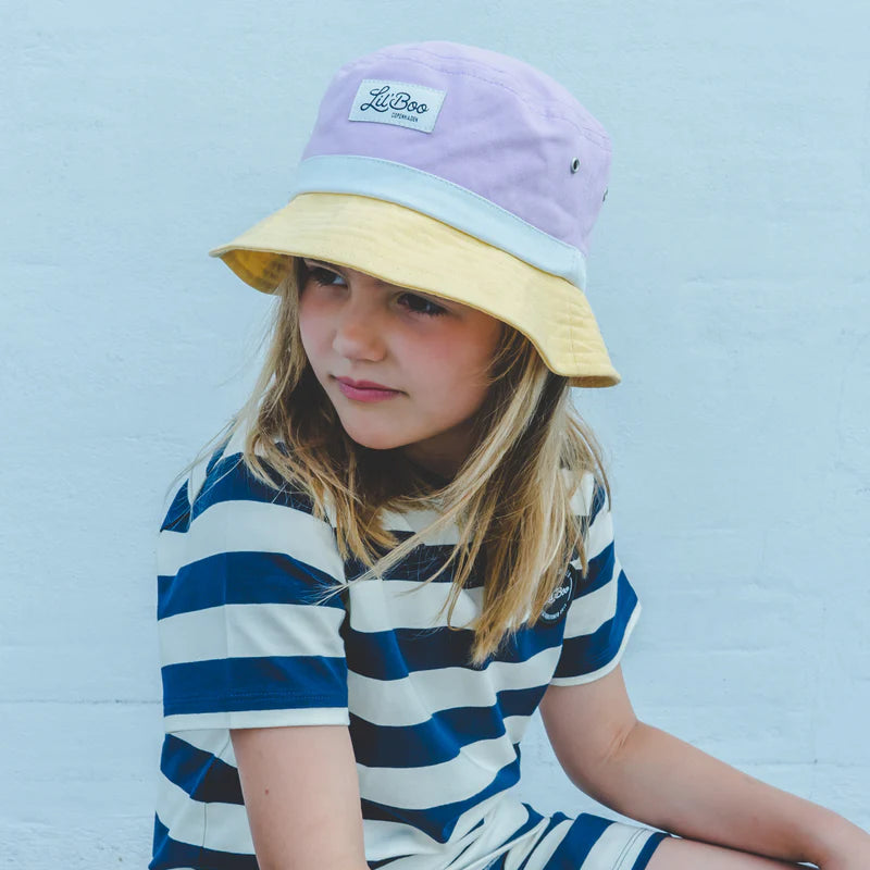 Bucket Hat - Light Purple/Yellow - MintMouse (Unicorner Concept Store)
