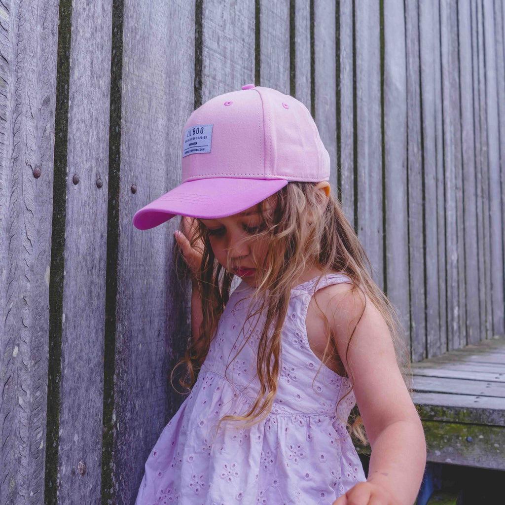 Organic Block Snapback - Pink/Purple - MintMouse (Unicorner Concept Store)