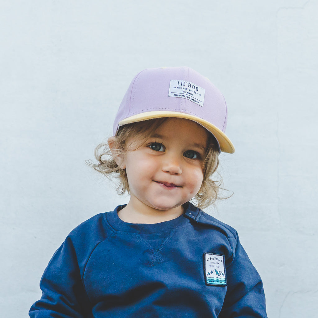 Organic Block Snapback - Purple/Yellow - MintMouse (Unicorner Concept Store)