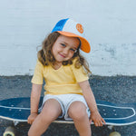 Trucker cap - Blue/Orange - MintMouse (Unicorner Concept Store)