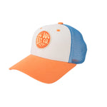 Trucker cap - Blue/Orange