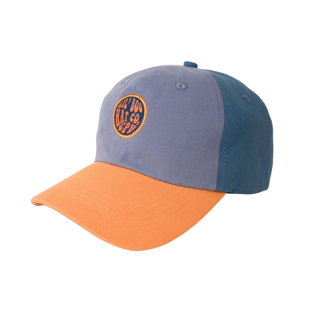 Block Storm Dad Cap - Orange/teal - MintMouse (Unicorner Concept Store)