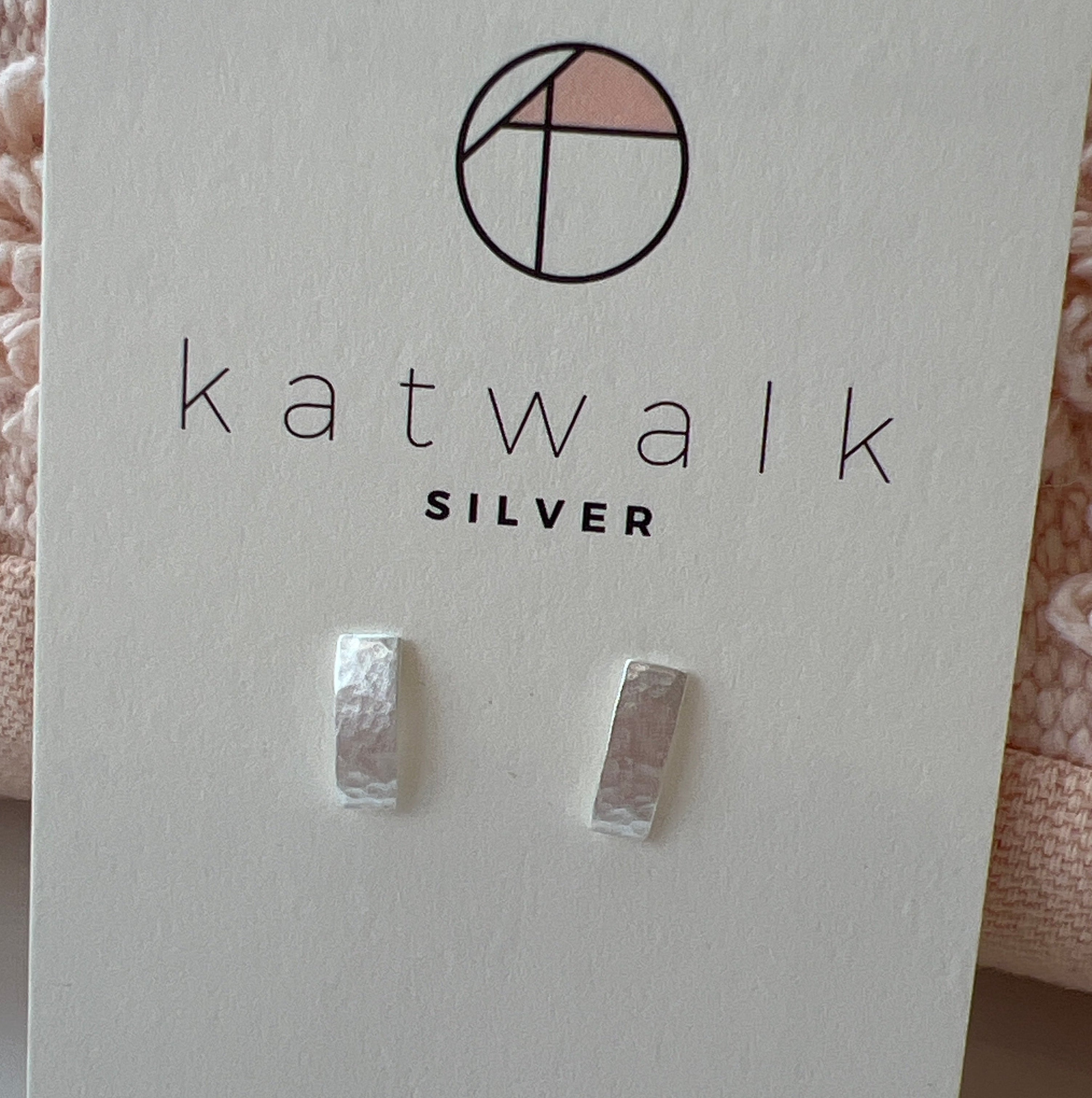 EARRINGS BAR SILVER - MintMouse (Unicorner Concept Store)