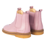 Chelsea boots with heart - Mauve