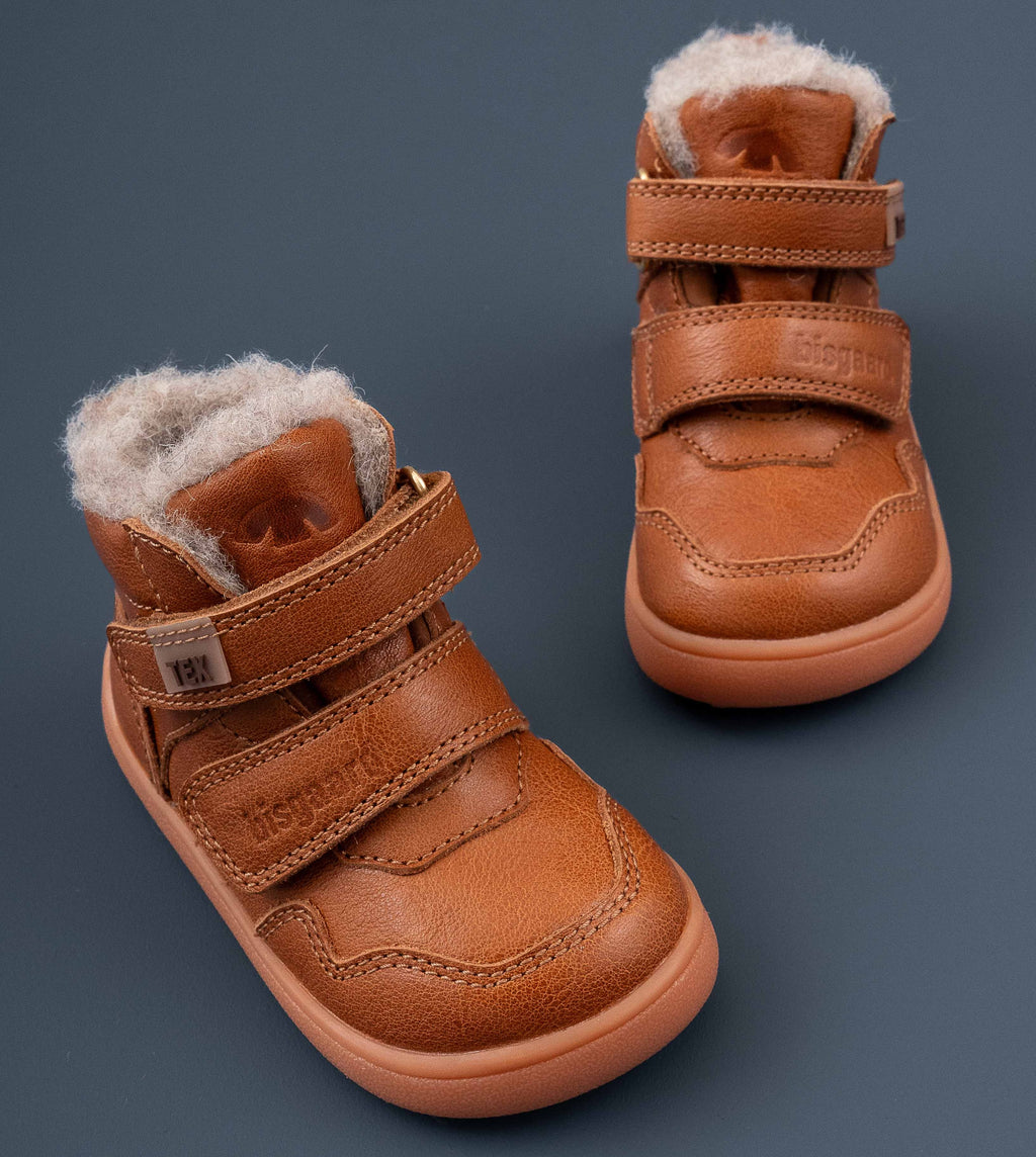 (64120.5102) Bisgaard barefoot Becky Tex - Cognac - MintMouse (Unicorner Concept Store)