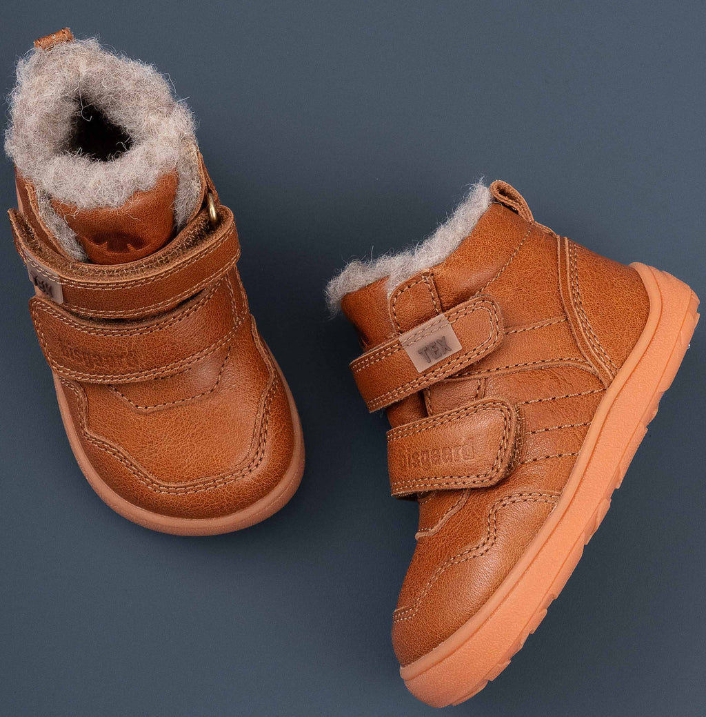 (64120.5102) Bisgaard barefoot Becky Tex - Cognac - MintMouse (Unicorner Concept Store)