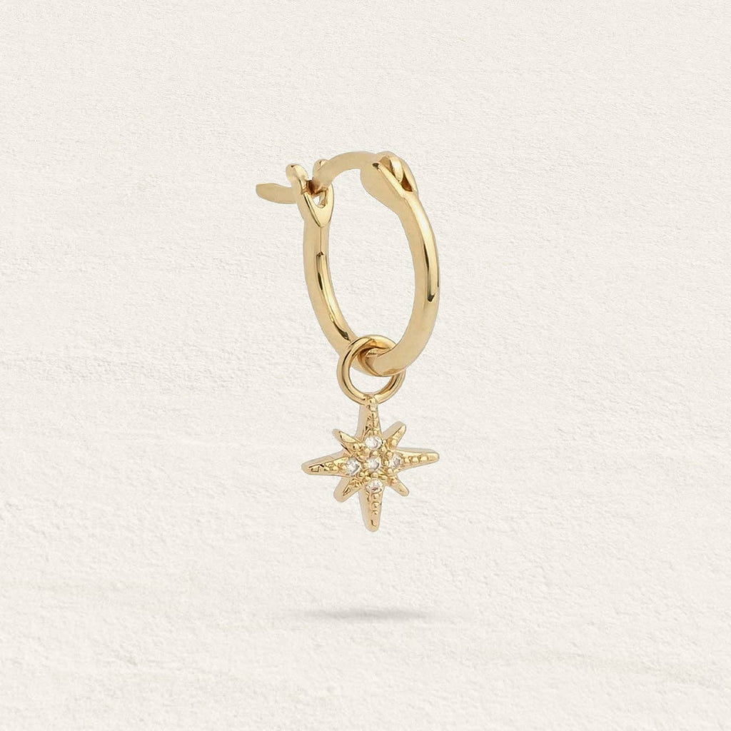 Enya mini hoop earrings: Gold Plated / The pair