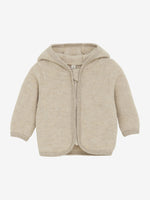 (6521) Jacket Ears Wool Fleece - Camel melange