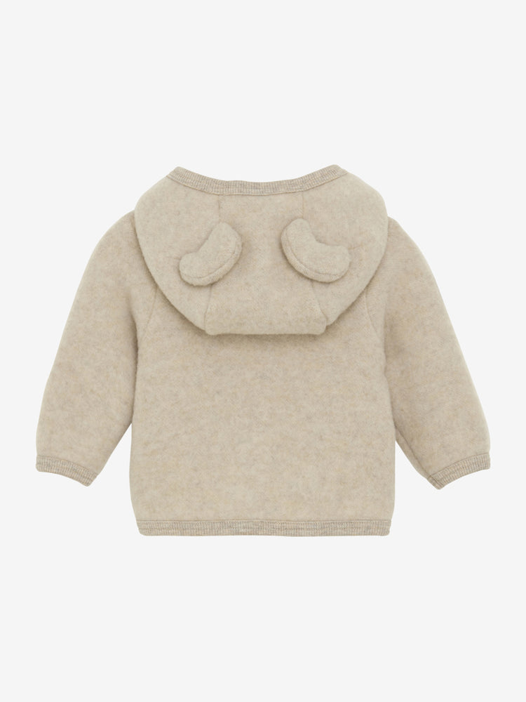(6521) Jacket Ears Wool Fleece - Camel melange - MintMouse (Unicorner Concept Store)