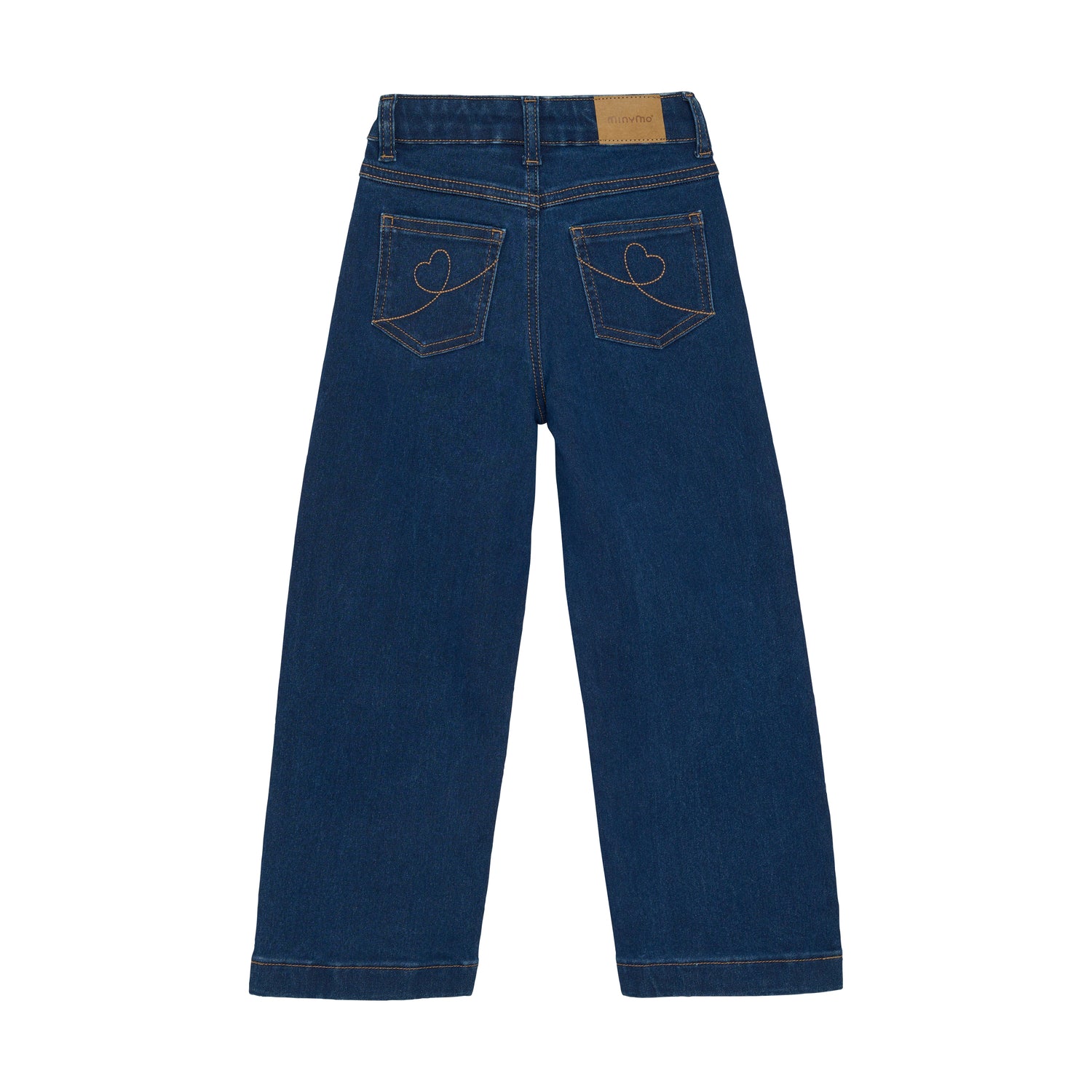 (6532-776) Minymo - Jeans wide loose fit - Denim