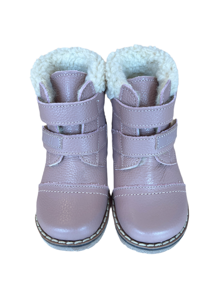 (EV2447C-13) Emel winter shoes nude pink