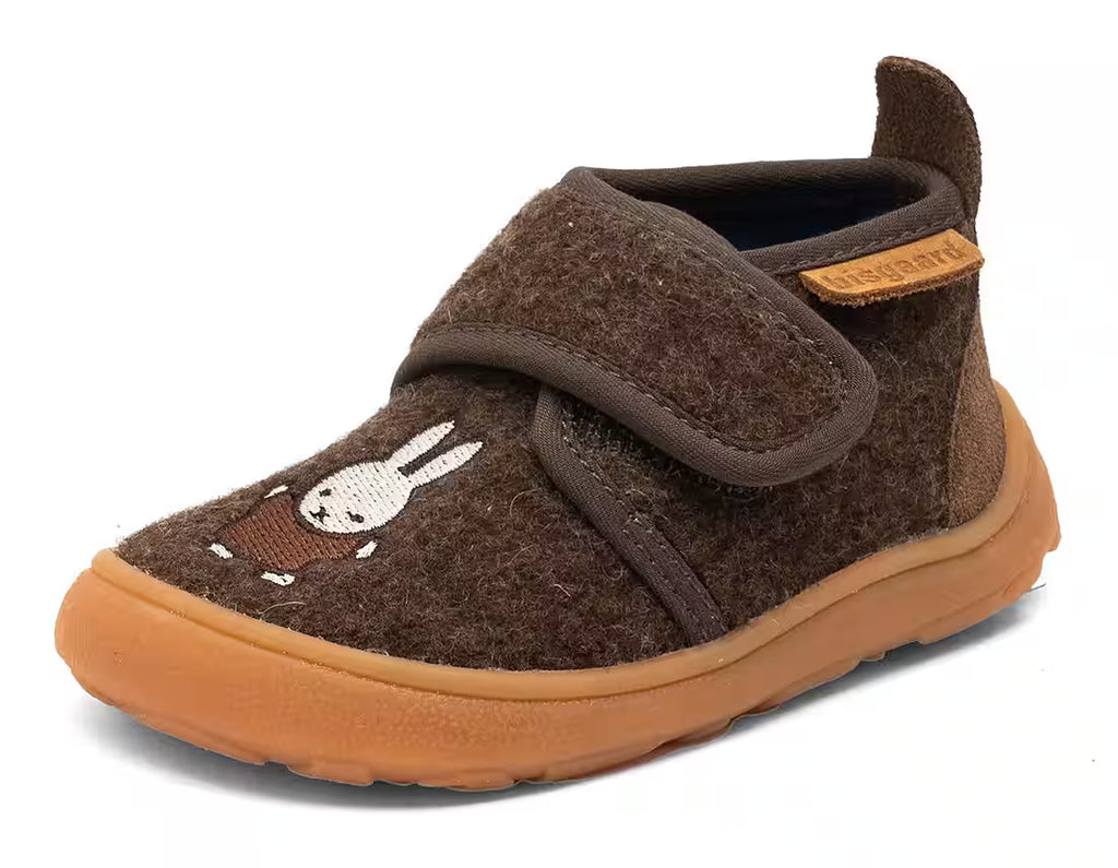Miffy x Bisgaard Barefoot  Basic Slippers - Dark Brown - MintMouse (Unicorner Concept Store)