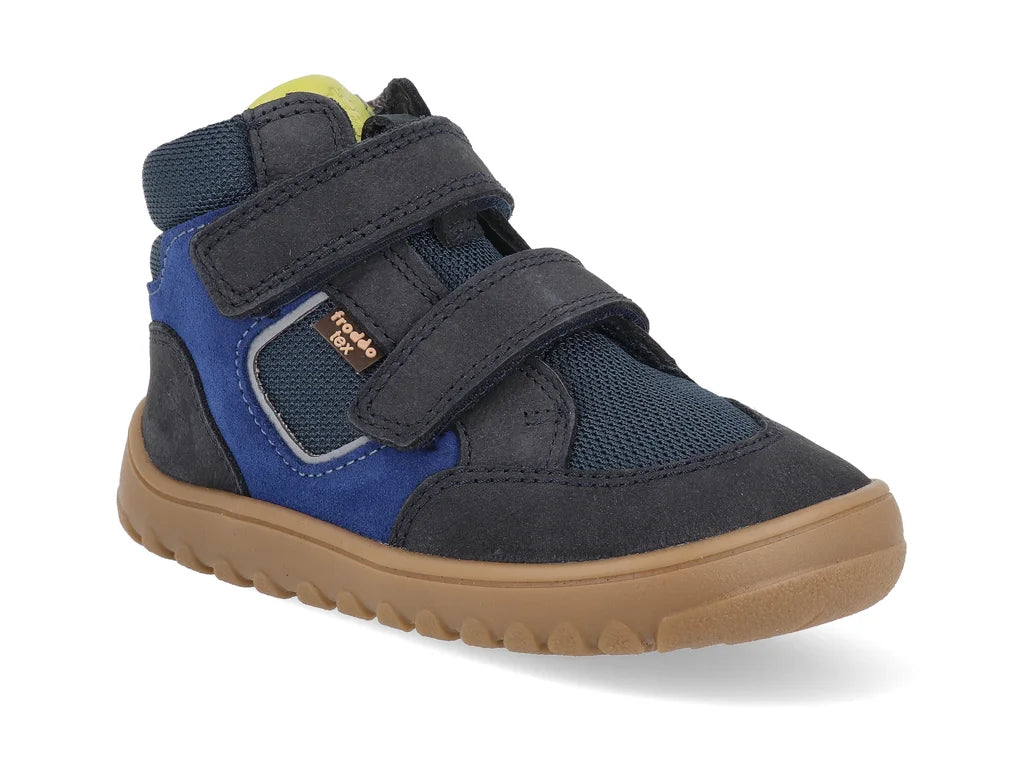 Froddo Children's Ankle Boots - BAREFOOT UP HILL TEX Blue