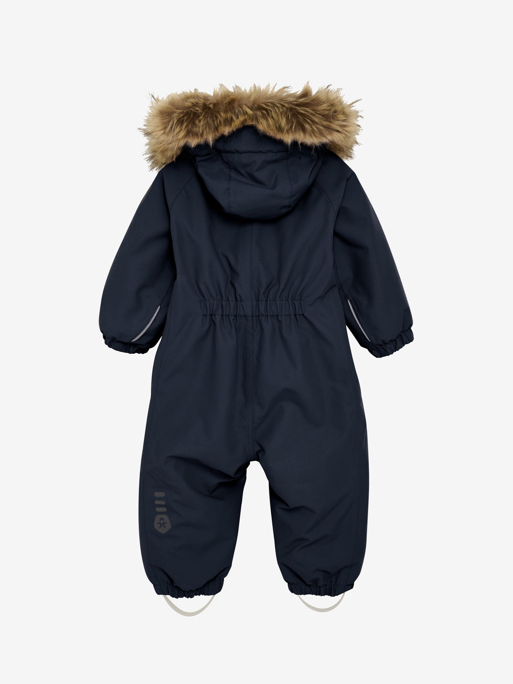 (742130) Baby Coverall W. Fake Fur All seams taped - Total eclipse - MintMouse (Unicorner Concept Store)