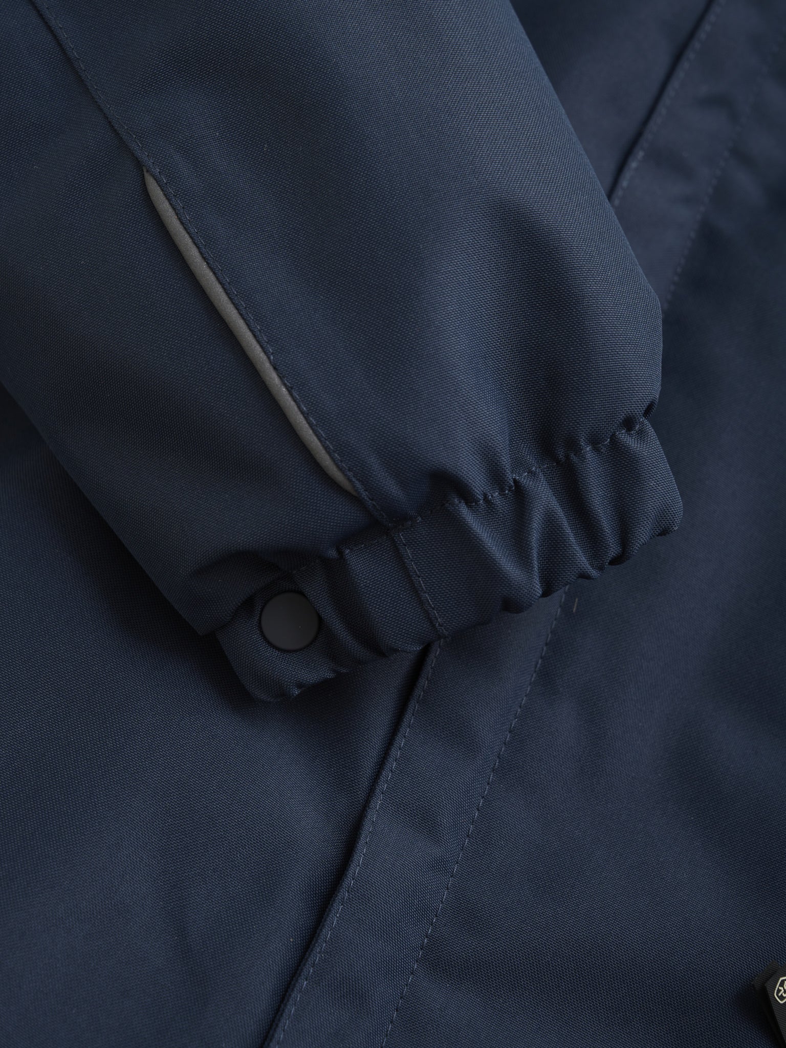 (742130) Baby Coverall W. Fake Fur All seams taped - Total eclipse - MintMouse (Unicorner Concept Store)