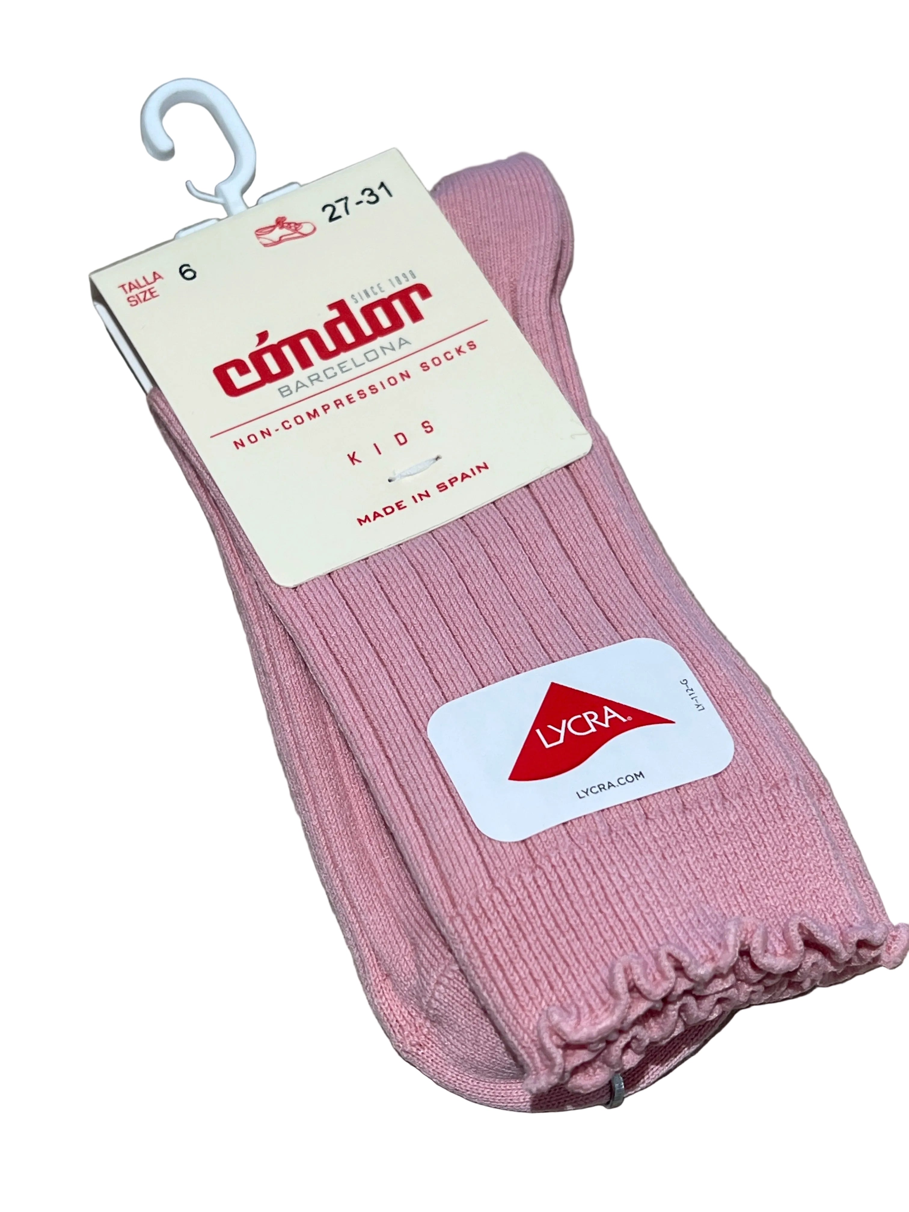 Ribbed socks with curled cuff Ref. 2495 / 4 color 526 - MintMouse (Unicorner Concept Store)