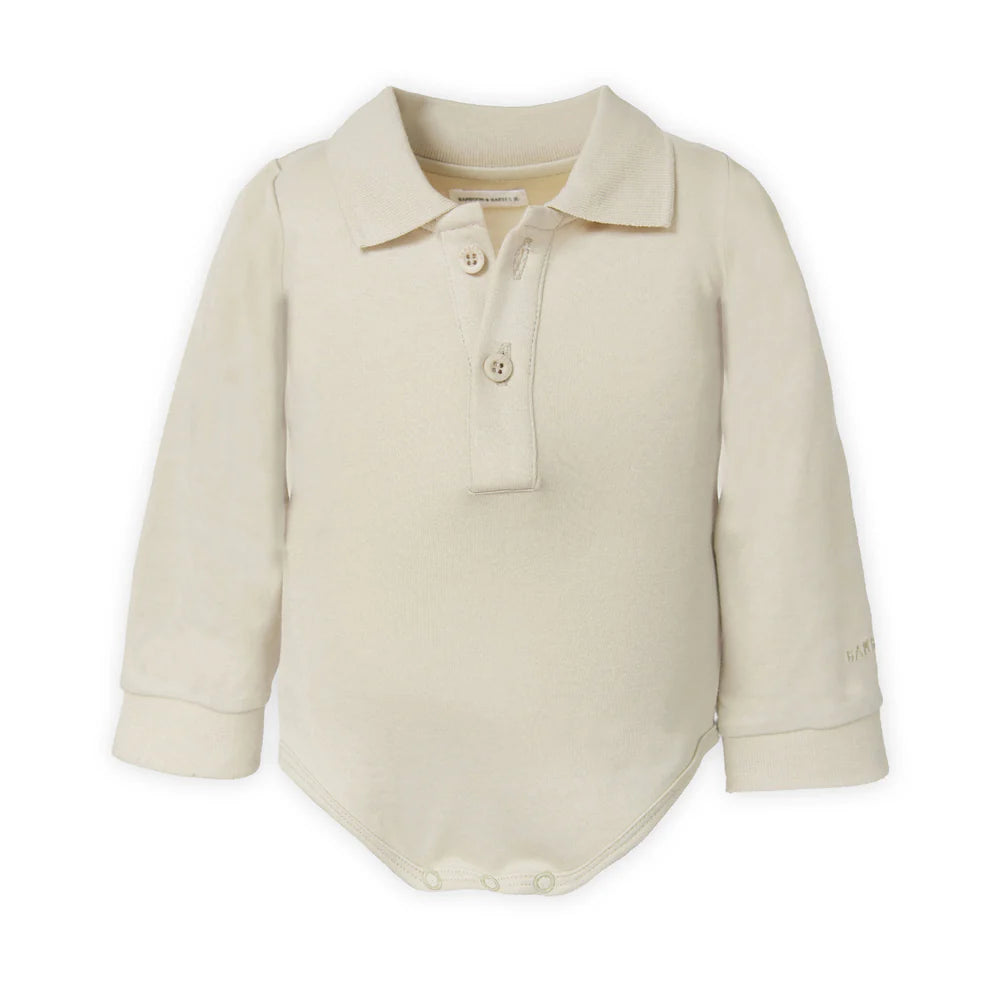 Polo Baby Bodysuit - SAND 10 - MintMouse (Unicorner Concept Store)