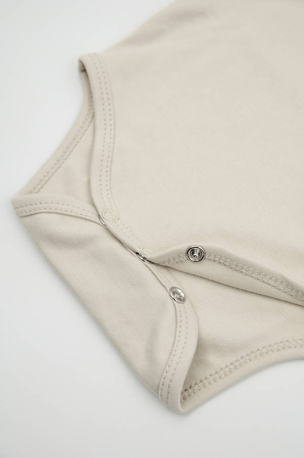 Polo Baby Bodysuit - Sand - MintMouse (Unicorner Concept Store)