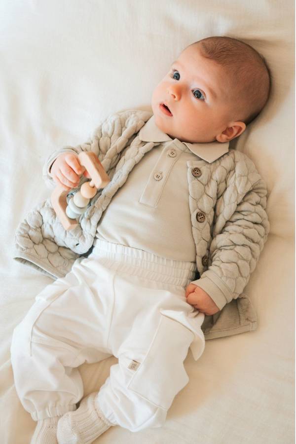 Polo Baby Bodysuit - Sand - MintMouse (Unicorner Concept Store)