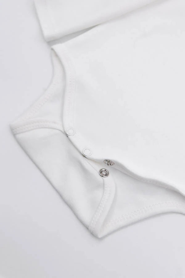 Polo Baby Bodysuit - White - MintMouse (Unicorner Concept Store)
