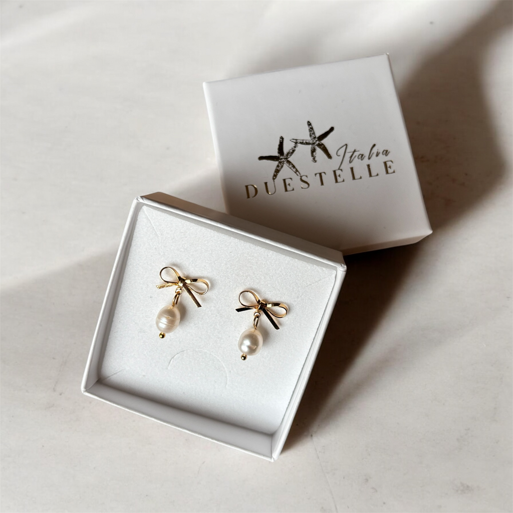 Ribbon earrings - MintMouse (Unicorner Concept Store)