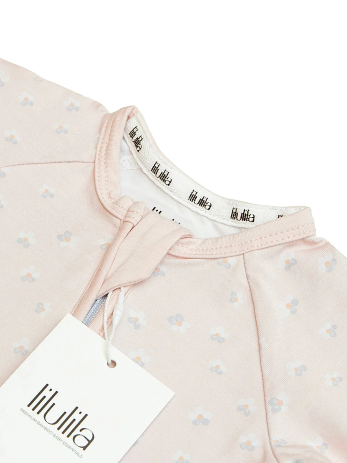 Coral Flower Bamboo Zippy Romper - MintMouse (Unicorner Concept Store)