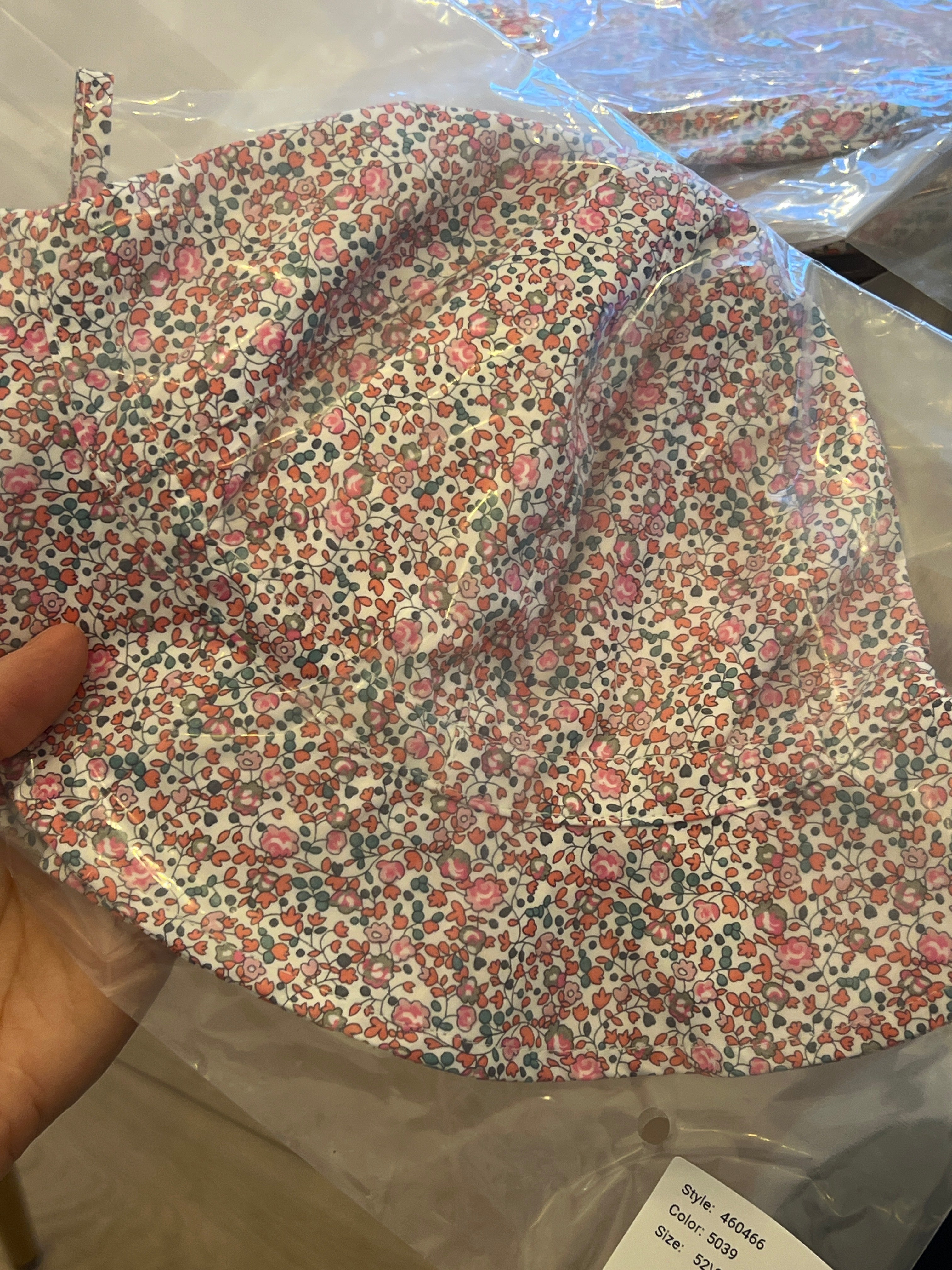 460466 - Bucket Hat Liberty Fabric - 5039 Plumeria - MintMouse (Unicorner Concept Store)