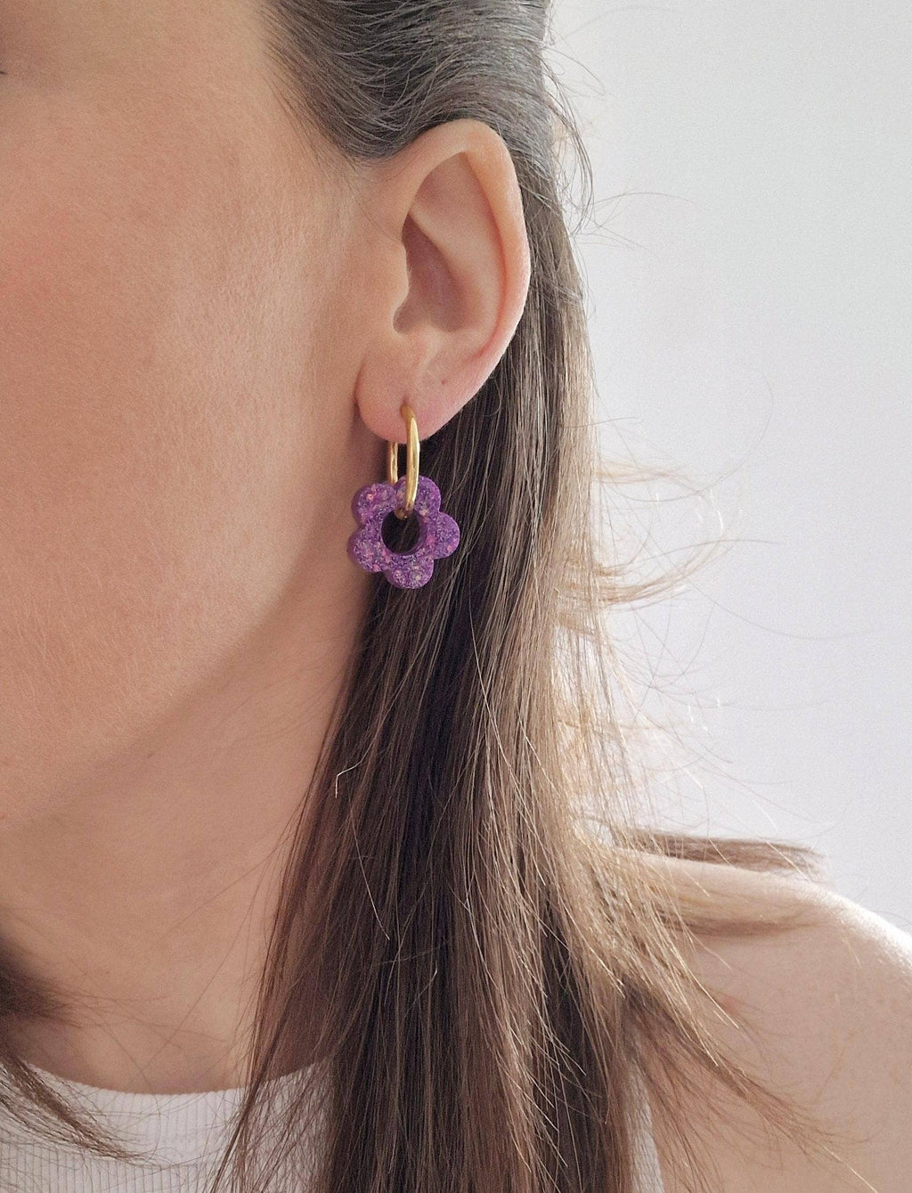 Flower earrings (color of your choice): Bronze / Classic - MintMouse (Unicorner Concept Store)