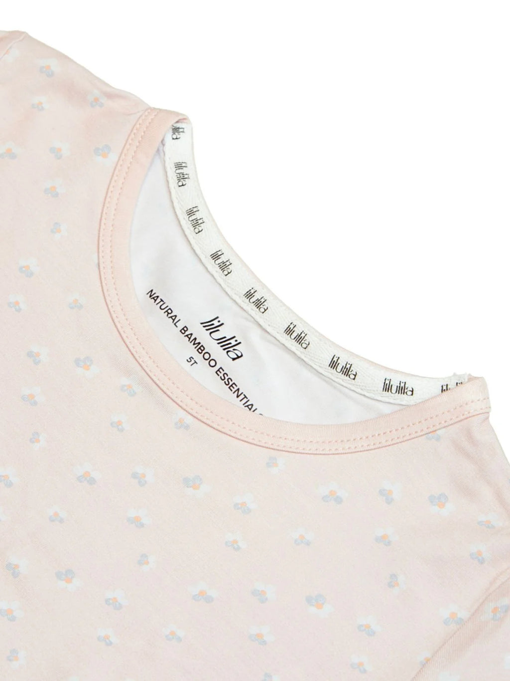 PJ049 Short Coral Flowers Bamboo Two-pieces Set - MintMouse (Unicorner Concept Store)
