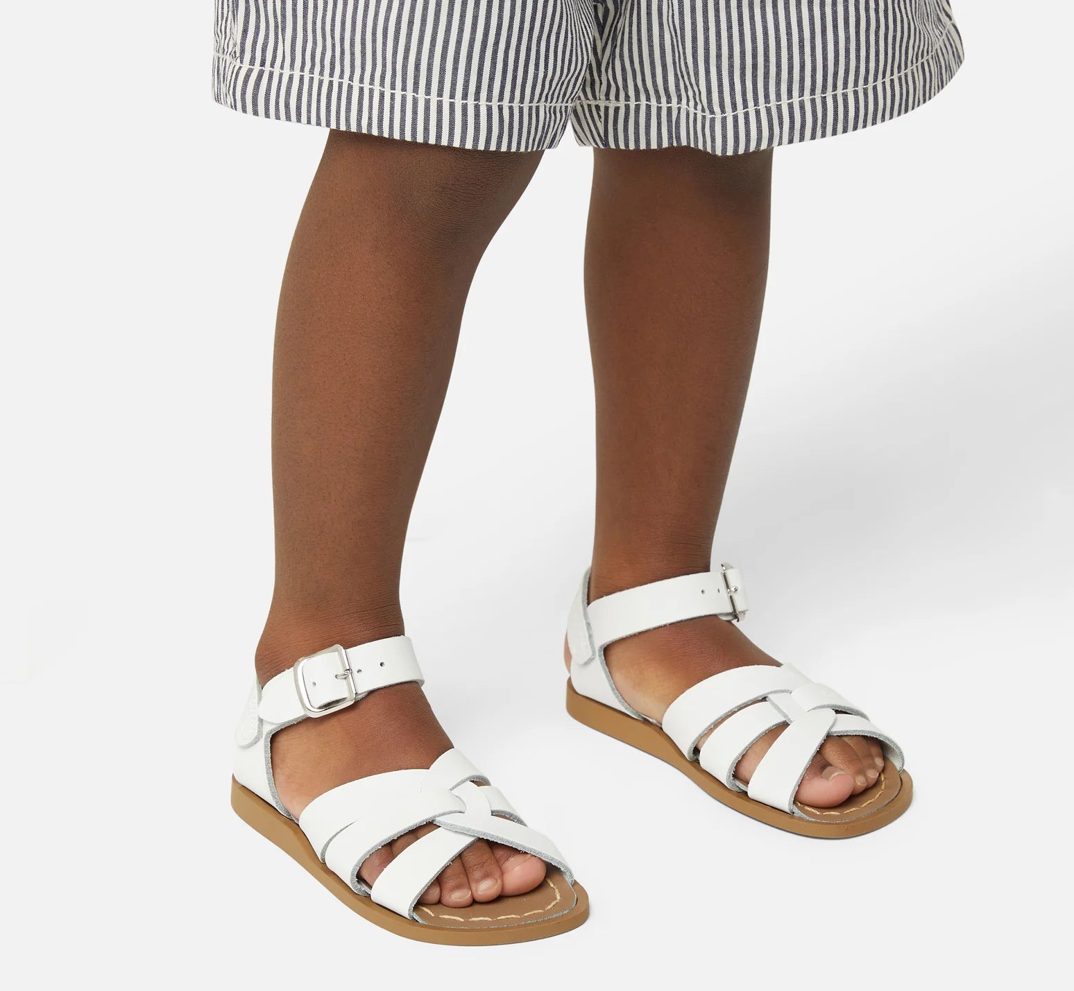 (883) Salt-Water Sandal Original - WHITE (Kids & adult)