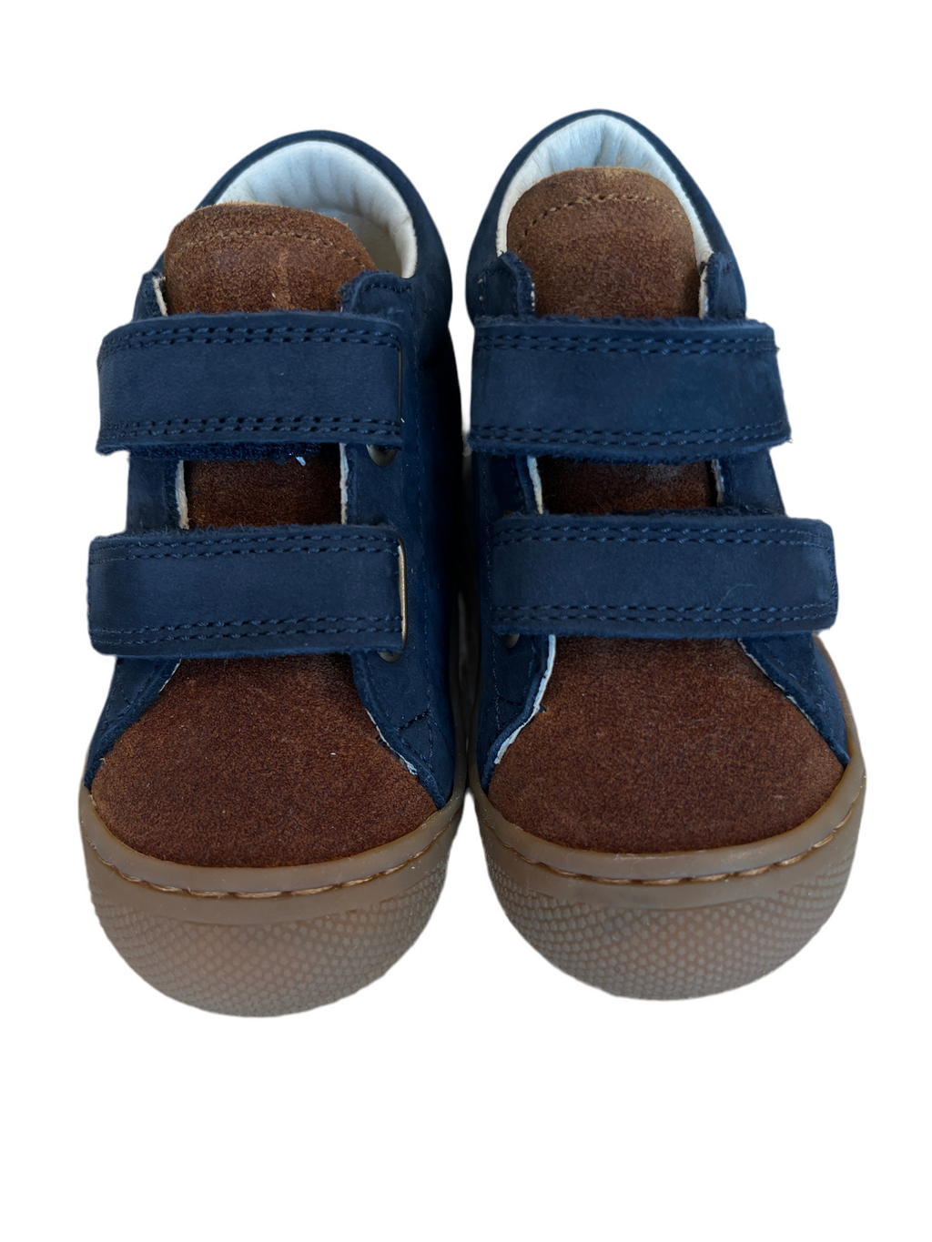 Naturino Cocoon VL Nabuk Soft/Suede Wax Navy - Cuoio - MintMouse (Unicorner Concept Store)