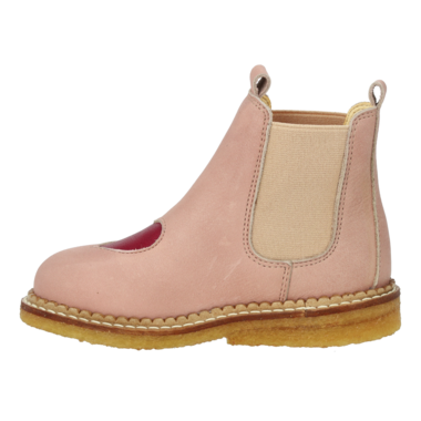 Chelsea Boot with Heart - Rosebud/Berry - MintMouse (Unicorner Concept Store)