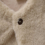 (114126) Vest Fake Fur - Smoke Gray