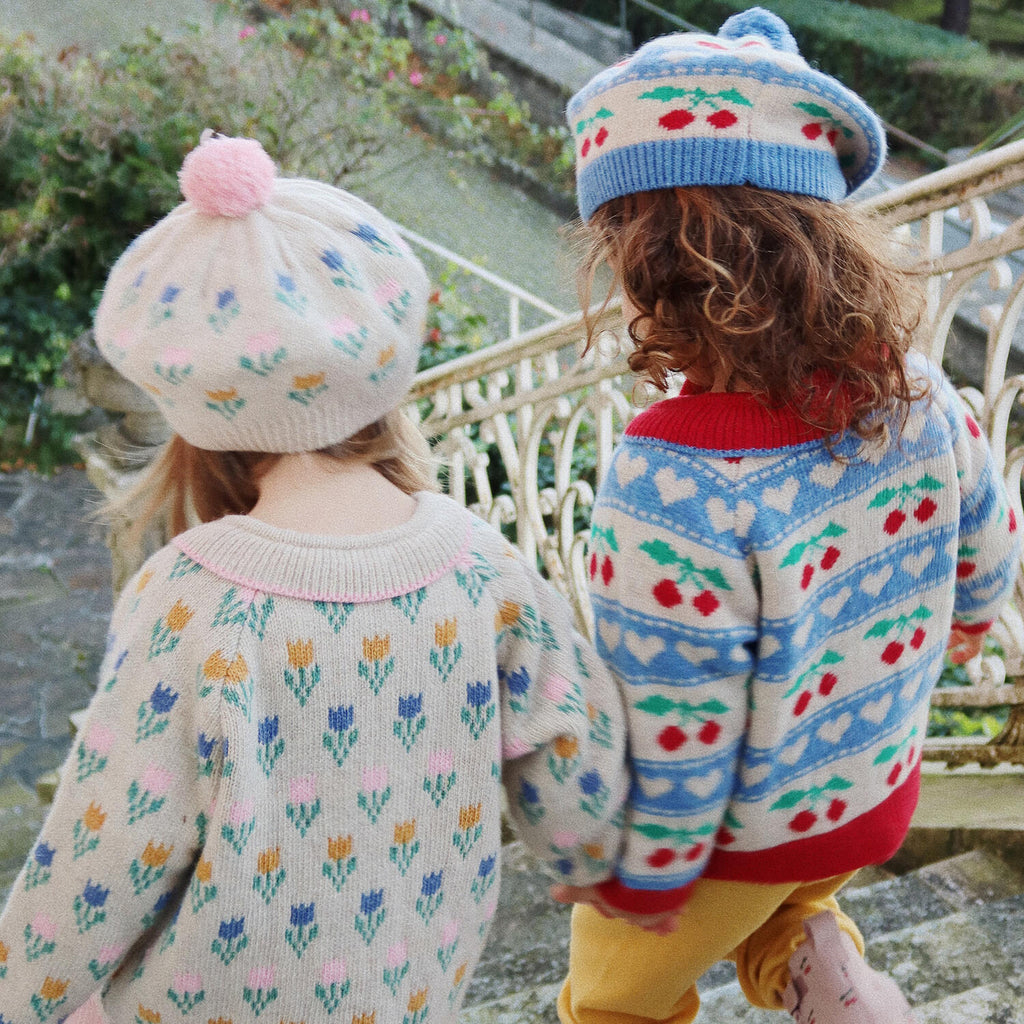 Belou Knit Cardigan - Tulipe - MintMouse (Unicorner Concept Store)