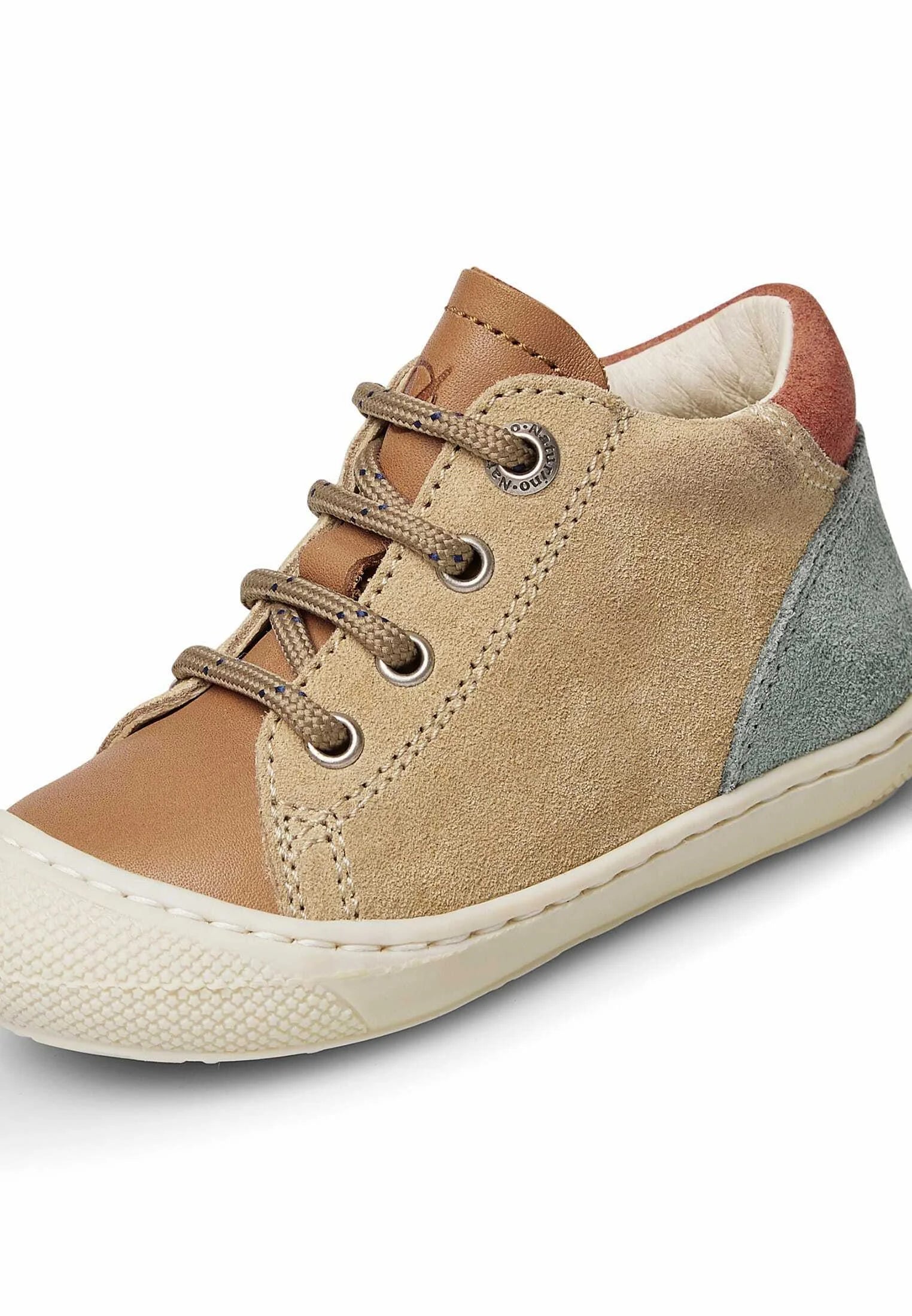 Naturino Romy Suede Brown - Sand - Olive - MintMouse (Unicorner Concept Store)